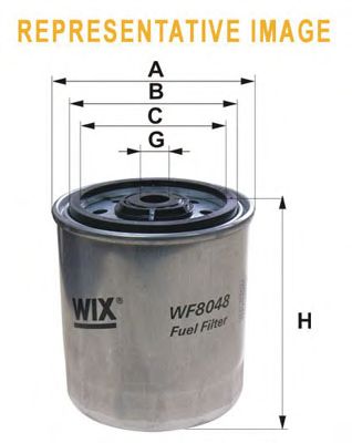 WIX FILTERS wf8048 -  Топливный фильтр